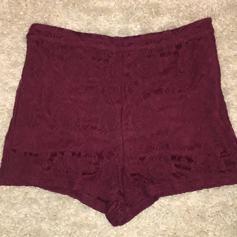 Forever 21 lace shorts